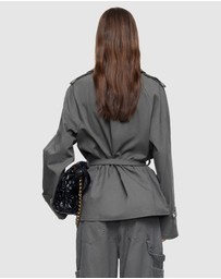 Lioness - Cropped Trencherous Coat