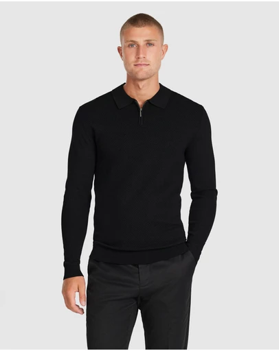 Tarocash - Bexley Zip Knit
