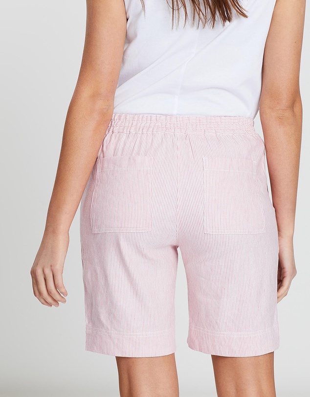 Sportscraft - Rosa Linen Stripe Shorts