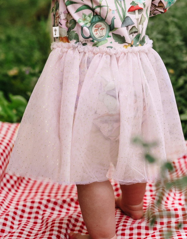 Fleur Harris - 'Enchanted Flowers Party' Heavenly Tutu Dress Baby in Sugar Pink