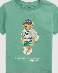 Polo Ralph Lauren - Polo Bear Cotton Jersey Tee - Babies-Kids