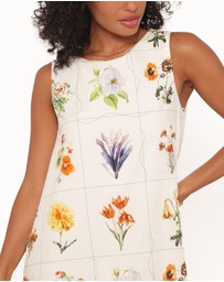 Petal & Pup - Elordi Mini Dress - Multi Flowers