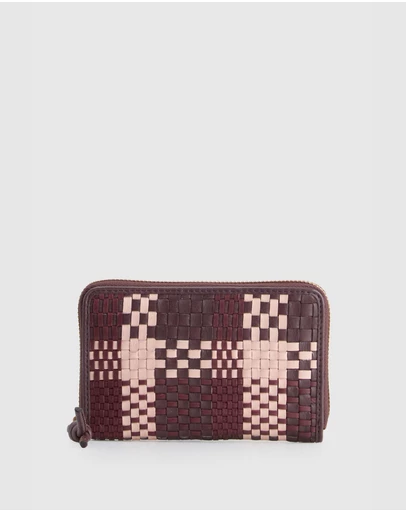 Evity - Nina Leather Zip Medium Wallet