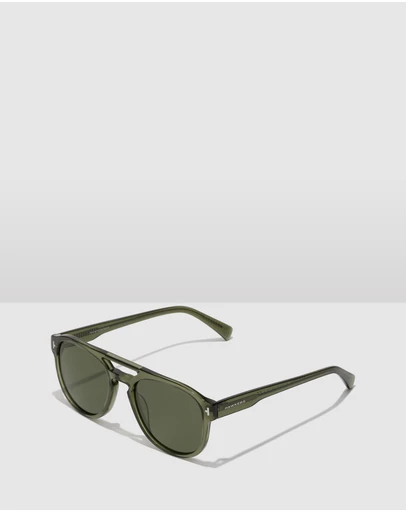 Hawkers Co - HAWKERS - Polarized Green Alligator DIVER Sunglasses for Men and Women UV400
