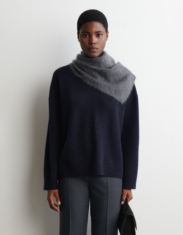 COS - Cashmere Funnel-Neck Jumper