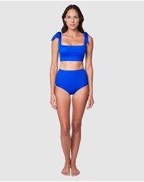 UNE PIECE - Never Say Never High-Waisted Bikini Bottom
