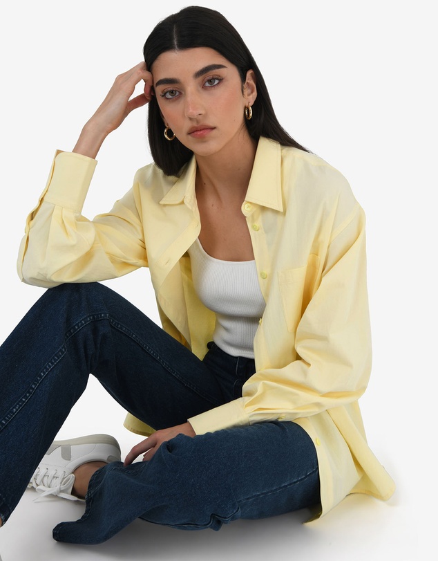 Forcast - Chicago Oversized Cotton Shirt