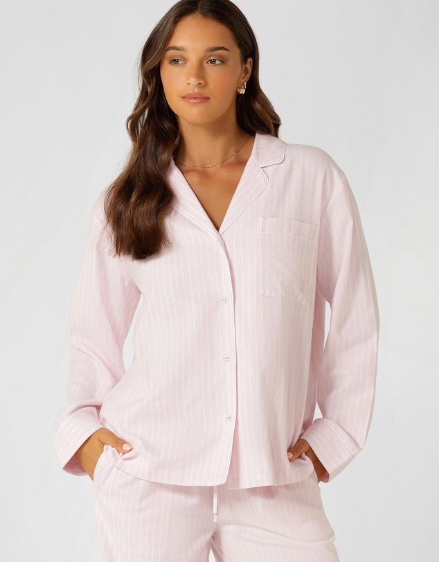 Lorna Jane - Flannel Lounge Shirt