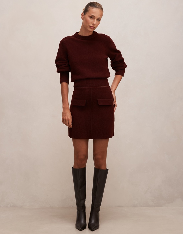 Forever New - Natalie Knitted Mini Skirt