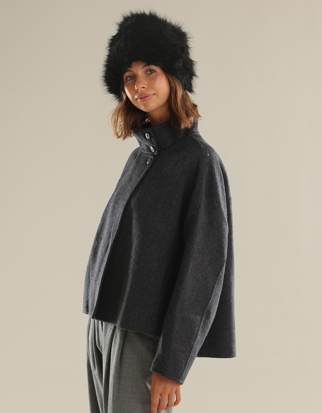 Morgan & Taylor - Elaina Faux Fur Cossack Ski Hat