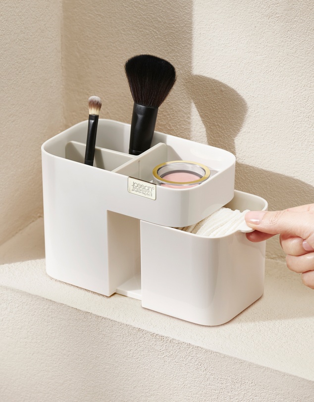 Joseph Joseph - Viva Compact Cosmetic Organiser with Drawer (Shell)