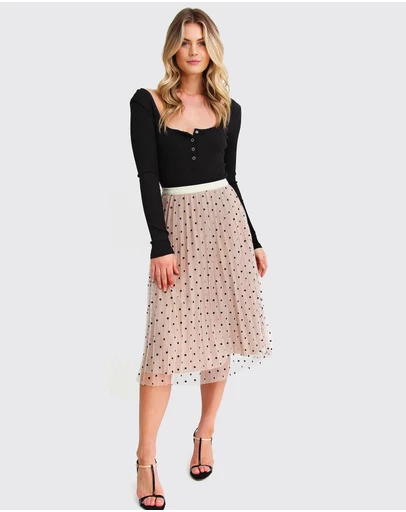 Belle & Bloom - Mixed Feelings Reversible Skirt