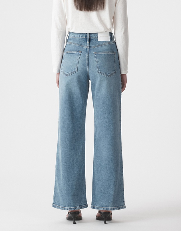 Outland Denim - Ellie High Wide Jeans