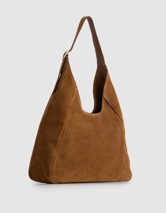 Evity - Alexa Leather Suede Hobo Bag