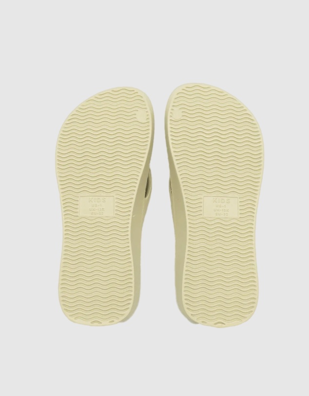 Tolu Australia - Ivory Thongs For Kids With Arch Support