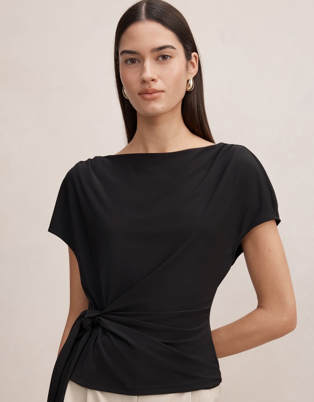 Forever New - Celine Tie Detail Top