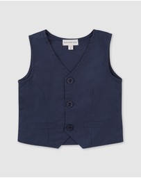 Designer Kidz - Finley Linen Vest