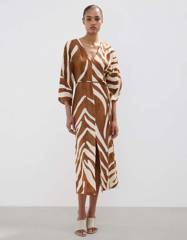 M.N.G - Printed Cotton Dress