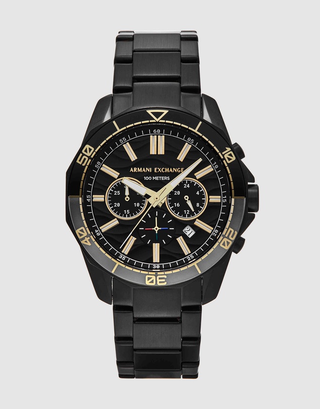 Armani Exchange - Black Chronograph Watch
