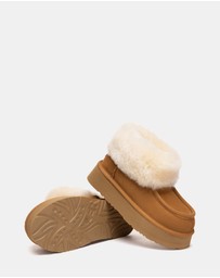 EVERAU - EverAU Ugg Loofee Cow Suede Upper UGG Boots