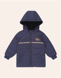 Huxbaby - Rug up Hux Spliced Puffer Jacket - Babies-Kids