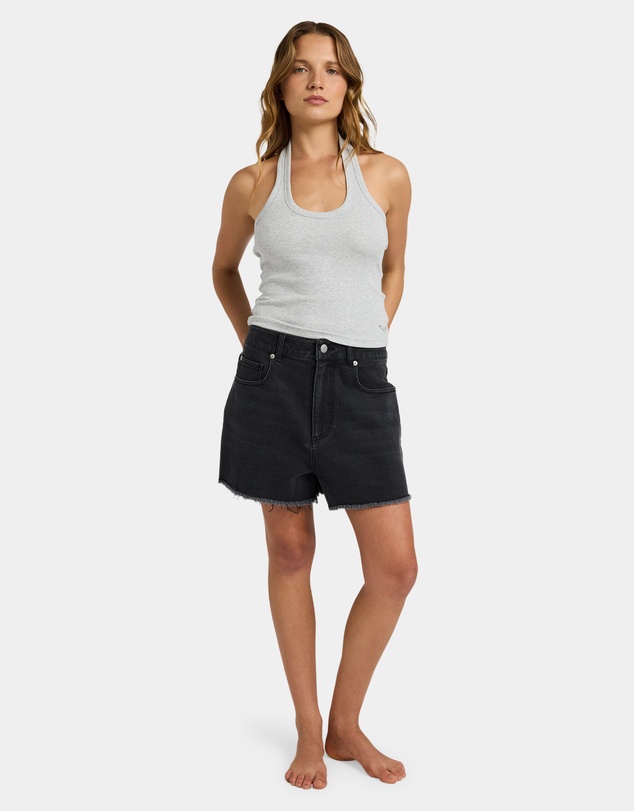 Roxy - Womens Base Rib Halter Tank Top