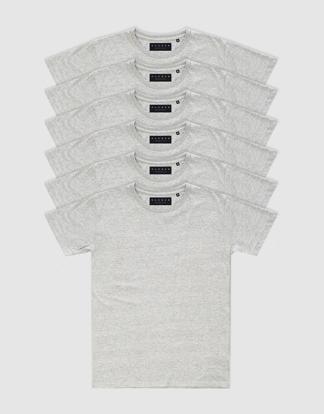 Xander - 6-Pack Blanc Tee