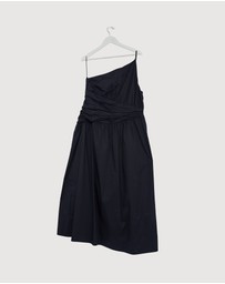 Revibe - Repaired AERE Priya Asymmetric Maxi Dress - AU 18