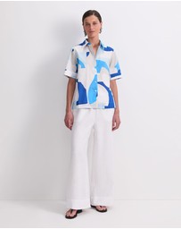 Sportscraft - Nora Short Sleeve Lily Voile Shirt