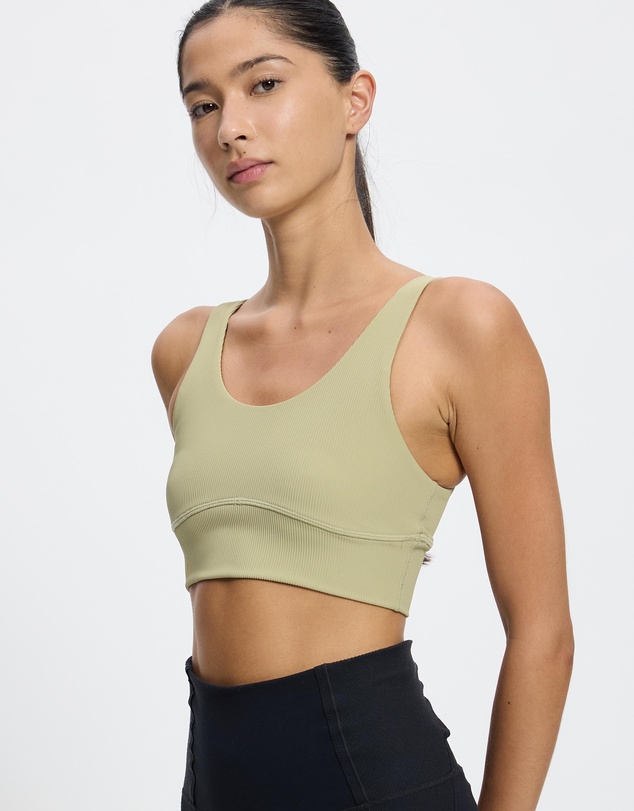 Zulu & Zephyr - Stripe Rib Crop Top