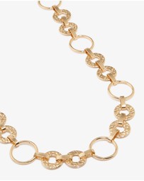 Lovisa - Gold Mixed Sized Circle Belt