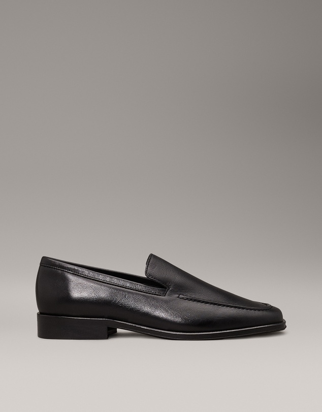 Calvin Klein - Leather Square Toe Loafers
