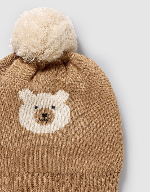 Wilson & Frenchy - Organic Knitted Jacquard Hat - Babies