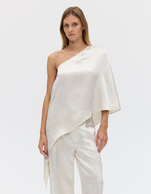 Third Form - Crush One Shoulder Cape