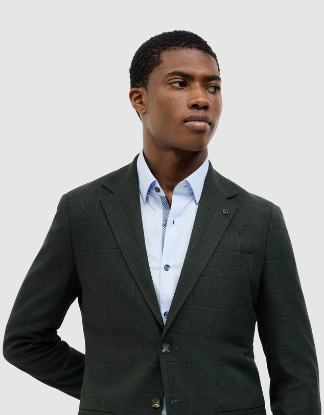 Politix - Lawson Windowpane Check Blazer