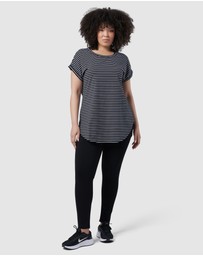 Indigo Tonic - Lauren Longline Stripe Tee