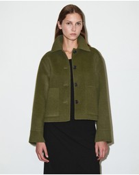 COS - Boxy Double-Faced Wool Jacket