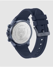 Plein Sport - Plein Impact 46mm Blue dial with Blue Silicone strap