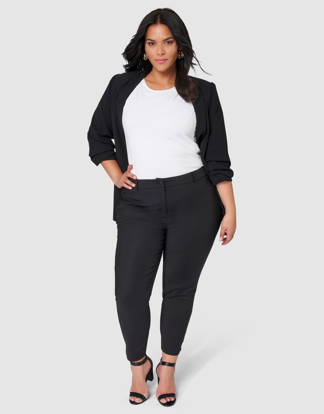 Something 4 Olivia - Pascale Zip Detail Pants