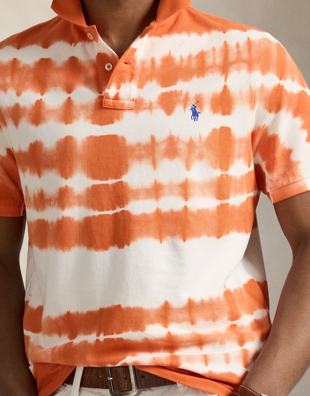 Polo Ralph Lauren - ICONIC EXCLUSIVE - Classic Fit Tie-Dye Mesh Polo Shirt