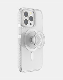 PopSockets - POPCASE MagSafe iPhone 13 Pro Protective Phone Case & Phone Grip Holder