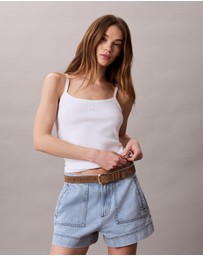 Calvin Klein Jeans - Monogram Ribbed Tank Top