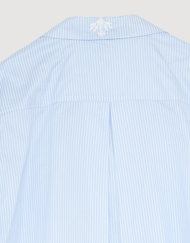 Revibe - Repaired Camilla Cropped Camp Collar Blouse - AU L