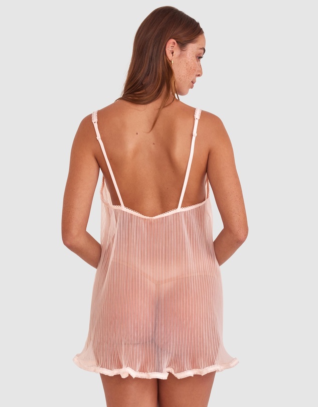 Bras N Things - Night Games Blushing Slip - Light Pink