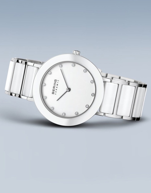 Bering - Ceramic 29mm White Watch