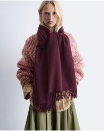 & Other Stories - Fringed Wool Blanket Scarf