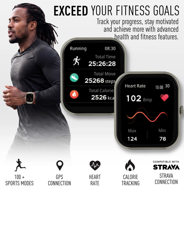 Reflex Active - Nexus Lite Grey Smart Watch