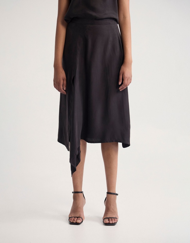 Oxford - Ronja Cupro Draped Skirt