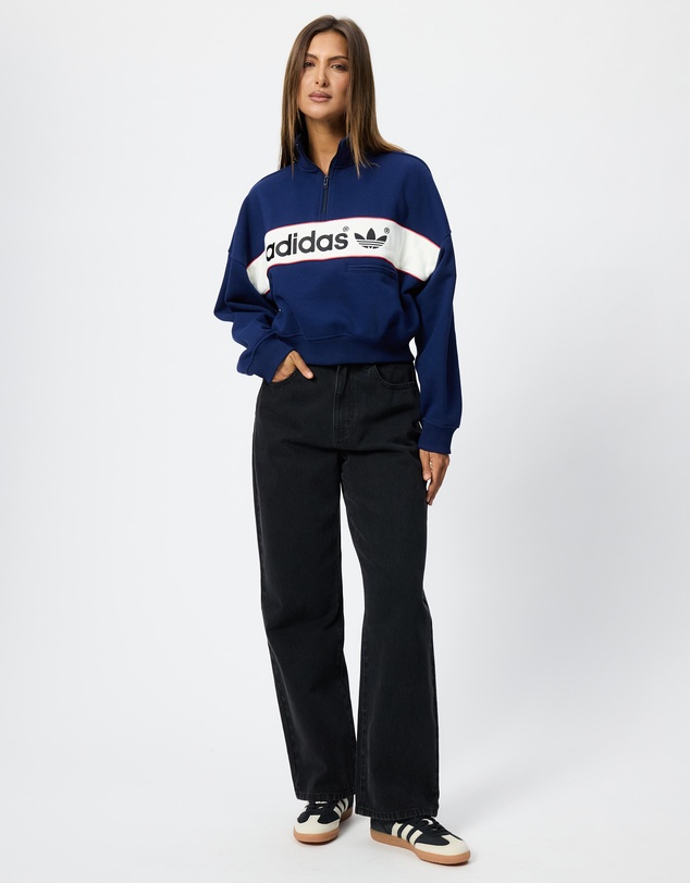adidas Originals - adiSignature NY Quarter Zip Sweatshirt