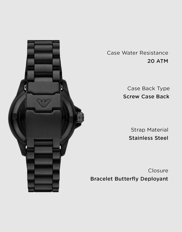 Emporio Armani - Black Automatic Watch